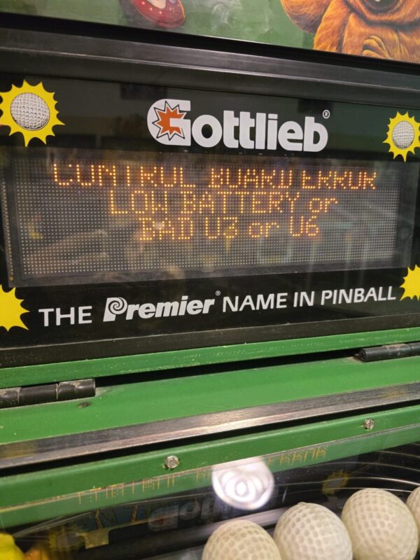 TEED OFF GOTTLIEB PINBALL FLIPPER (S2069)