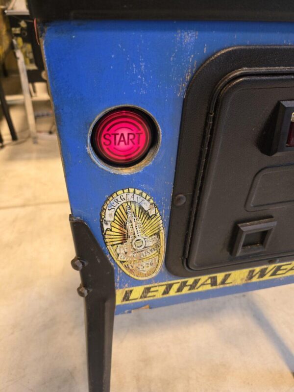 LETHAL WEAPON 3 DATA EAST PINBALL FLIPPER (P2158)