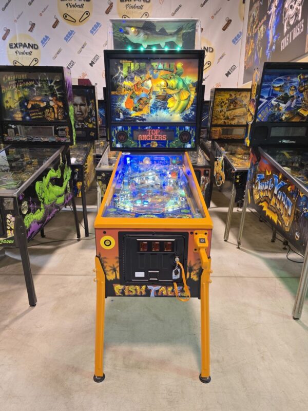 FISH TALES BALLY WILLIAMS PINBALL FLIPPER (P2164)