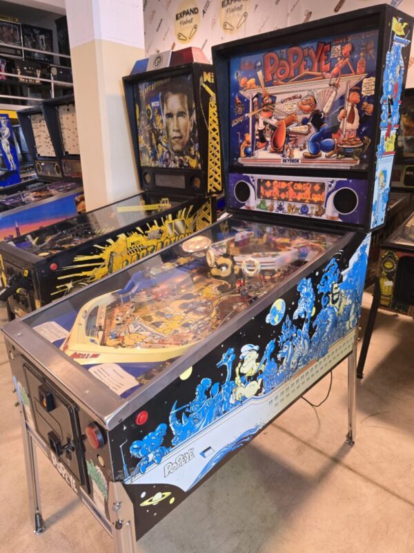 POPEYE SAVES THE EARTH BALLY WILLIAMS PINBALL FLIPPER (T2200)