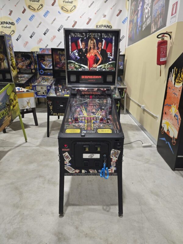 WORLD POKER TOUR STERN PINBALL FLIPPER (P2286)