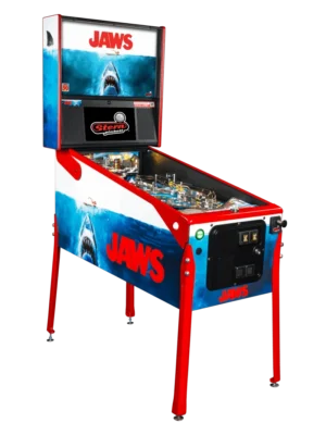 JAWS 50Th ANNIVERSARY PREMIUM NIB STERN PINBALL FLIPPER (S0039)