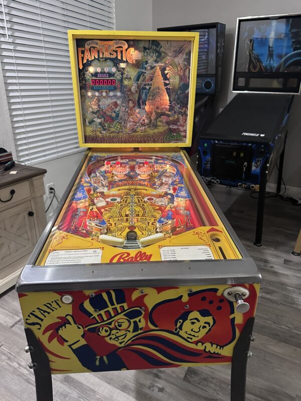 Captain Fantastic and the Brown Dirt Cowboy Pinball Machine!